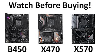 AMD X570 X470 B450 Which Motherboard Chipset Right For You [upl. by Lazar]