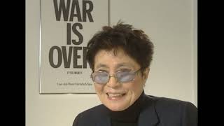 Waldemar and YOKO ONO  Interview in 1999 [upl. by Akeenahs]