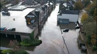 Matlock Town Centre flooded [upl. by Teemus305]