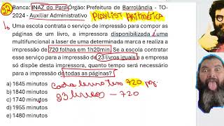 BANCA INAZ PREF DE BARROLANDIATO AUXILIAR ADMINISTRATIVO 2024 [upl. by Acira]