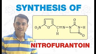 SYNTHESIS OF NIROFURANTOIN  MEDICINAL CHEMISTRY  GPAT  BPharm 6th SEMESTER [upl. by Auqinehs]