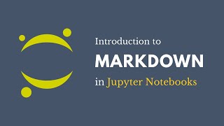 Introduction to Markdown Jupyter Notebooks [upl. by Bartholomeo]