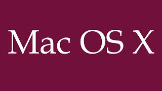 How to Pronounce Mac OS X Correctly in German [upl. by Soilissav859]