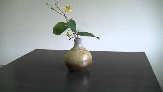 Bizen ware 備前焼 中本研之 一輪挿 [upl. by Alicea]