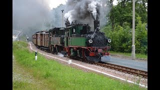 Der obere Abschnitt der Weißeritztalbahn von der Wiedereröffnung bis zum Schmalspurfestival 2017 [upl. by Southard]