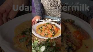 Jom Buat Udang Buttermilk food foodie udangbuttermilk [upl. by Yrdua]