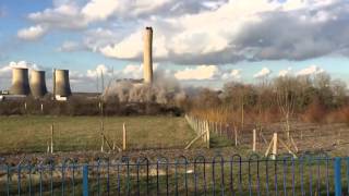 Building Collapse at Didcot Power Station in Oxfordshire [upl. by Moreno169]