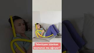 Televizyon izlerken boynunuz mu ağrıyor aktifizyo boyunağrısı sırtağrısı [upl. by Seuqramed429]