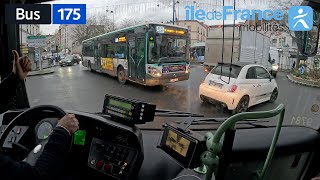 Bus RATP  Asnières Gabriel Péri  Métro  Paris Saint Cloud [upl. by Nnylrahc]