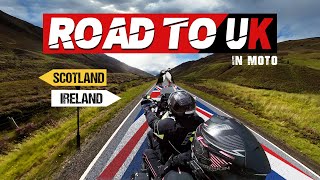 Da ROMA alla GRAN BRETAGNA e IRLANDA in MOTO  Documentario di VIAGGIO [upl. by Hsihsa577]