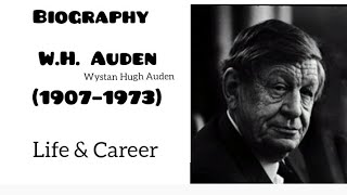 Biography W H Auden  Life and literary career biography englishliterature  Wystan Hugh Auden [upl. by Xuerd]