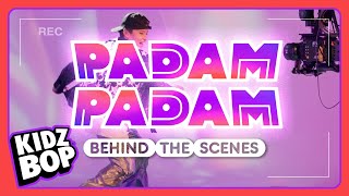 KIDZ BOP Kids  Padam Padam Behind The Scenes [upl. by Mazur]