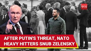 Putins Nuclear Threat Makes NATO Bigwigs Snub Zelensky We Cant Give  Details [upl. by Broek]