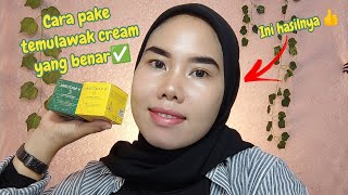 REVIEW CREAM TEMULAWAK ASLI BPOM  V NATURAL [upl. by Rambow]