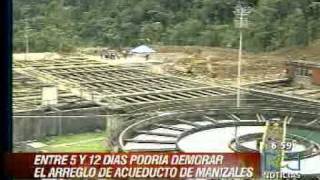 Manizales sin Agua de 5 a 12 dias por Negligencia Aguas de Manizales y Juan Manuel LLano [upl. by Sigfried]