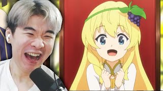 Kazuma will RIZZ ANOTHER LOLI  ☠☠ Konosuba Season 3 Trailer REACTION [upl. by Adama]