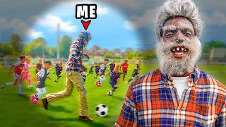 Undercover GRANDPA Plays Football Prank [upl. by Sukramal]