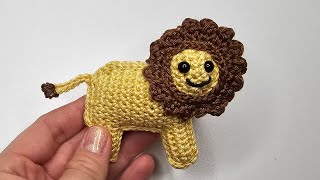 Löwe häkeln schnell und einfach Mobile Tutorial easy and quick Lion [upl. by Bryce993]