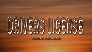 Olivia Rodrigo – drivers license Lyrics [upl. by Artenra267]