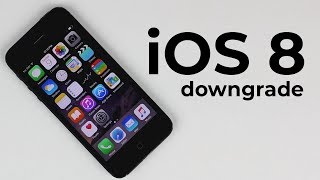 How to downgrade to iOS 8 iPhone 5 4S iPad 4 amp More [upl. by Leler]