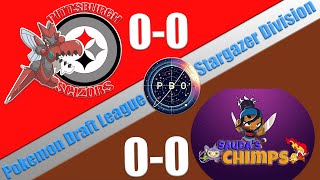 Pokémon Draft League  Pittsburgh Scizors VS Saudas Chimps  S7 W1 Stargazer Div [upl. by Banky]