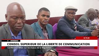 LES JOURNALISTES DE POINTENOIRE PRENNENT PAR A UNE CONFERENCEDEBAT [upl. by Grimbald]