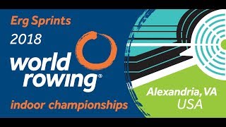 Erg Sprints  WRIC 2018  Day 1 [upl. by Nosdivad78]