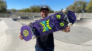 Rob Roskopps 95 x 31 Face Reissue Product Challenge w Andrew Cannon  Santa Cruz Skateboards [upl. by Eniron]