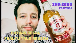 CHIVAS REGAL WHISKEY REVIEW IN HINDI 25 Minutes [upl. by Schroer]