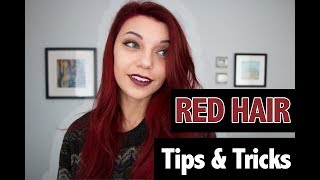 Red Hair Upkeep Manic Panic HairDye [upl. by Alfonso]