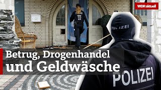 Große Razzia gegen ClanKriminalität in NRW  WDR aktuell [upl. by Hoban52]