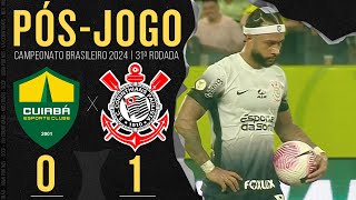 CORINTHIANS 1X0 CUIABÁ 🔴 PÓSJOGO ZONA MISTA E COLETIVA  31ª RODADA  CAMPEONATO BRASILEIRO 2024 [upl. by Nigam459]