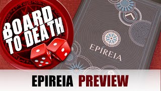 Epireia Greek Battles Board Game Preview Video for Kickstarter [upl. by Hsemar]