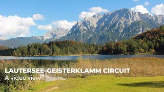 Hike from Mittenwald through the Geisterklamm gorge [upl. by Eceirtal]