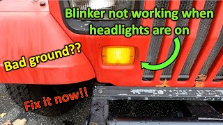 Jeep YJ front blinker not blinking [upl. by Robma467]