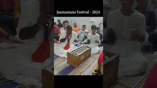 janmashtami Festival  2024  ISKCON Kharghar kirtan [upl. by Atteras]