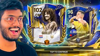 97 Gullit TOTY amp 12th Man CR7 Hunt Begins  FC MOBILE Pack Opening [upl. by Ahsehat]