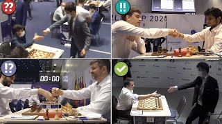 The Worst And The Best Chess Handshakes Of World Cup 2021 [upl. by Gwendolen]