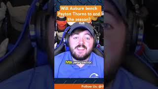 Payton Thorne has been holding this offense back from its full potential WarEagle AuburnFootball [upl. by Kaufman]