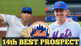 14th BEST Mets prospect  RHP Brandon Sproat  MLB Report and analysis [upl. by Aanas341]