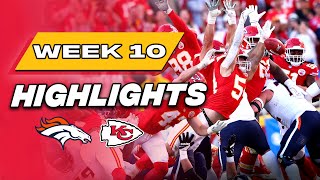 Kansas City Chiefs Host the Denver Broncos  MUST SEE Week 10 Highlights [upl. by Gunar]