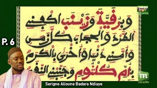 P6 Firi Khassida Touhfatou  Serigne Alioune Badara Ndiaye [upl. by Terrag335]