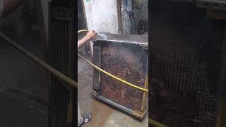 Excavator radiator service youtubeshorts radiator carradiator shortsfeed [upl. by Yekram473]