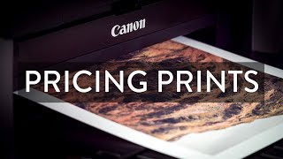 Pricing Your Prints  How I do it [upl. by Anialed535]