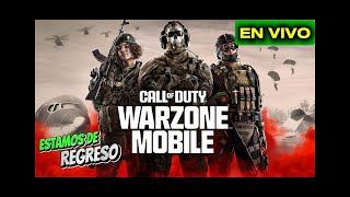 REGRESAMOS AH WARZONE MOBILE Y ESPERANDO BO6 dia 3🔥 [upl. by Valleau]