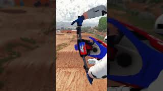 2024 BETA 450 RX VS SUPERCROSS TRAING IN MX BIKES [upl. by Eanahc480]