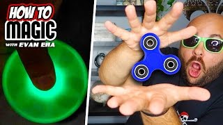 6 Fidget Spinner Magic Tricks [upl. by Annoerb]