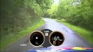 WRC  S Loeb Onboard  ADAC Rally Germany Day 1 [upl. by Killoran]