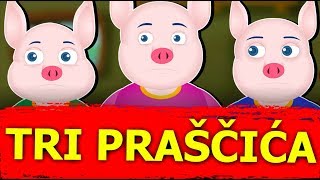 Tri praščića  Najljepše priče za djecu  Animacija [upl. by Anigue398]