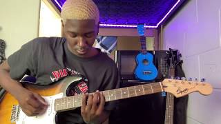 Lightning and Thunder Jhené Aiko ft John Legend Easy Guitar Tutorial Intro amp Chord Progression [upl. by Aciraa]